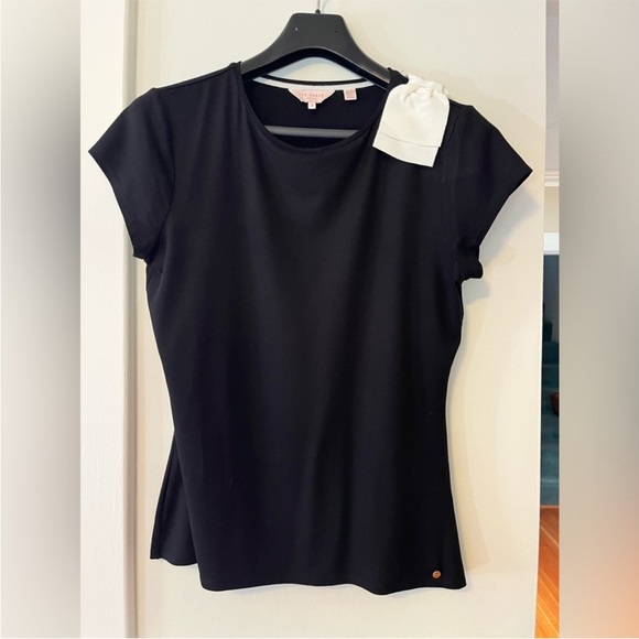 Ted Baker Tulline Bow Shoulder Top Size: 3 (US 8) - Picture 5 of 7